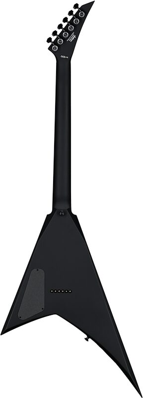 open zoom image for Jackson American Series Rhoads RR24 HT Electric Guitar, Ebony Fingerboard (with Case), Satin Black, Serial Number JAS2551002, Full Straight Back