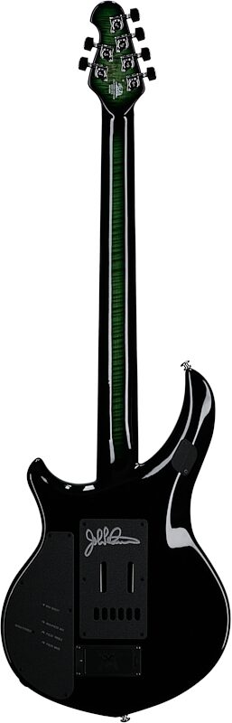 open zoom image for Ernie Ball Music Man John Petrucci Majesty 6 BFR Electric Guitar, Malachite, Serial Number M019000, Full Straight Back