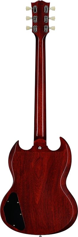 open zoom image for Gibson Custom Shop 1961 Les Paul SG Standard Reissue Electric Guitar (with Case), Cherry, Serial Number 504061, Full Straight Back