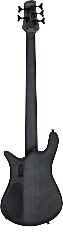 open zoom image for Spector Euro5 LX Electric Bass, 5-String (with Gig Bag), Black Stain Matte, Serial Number ]C121NB23054, Full Straight Back