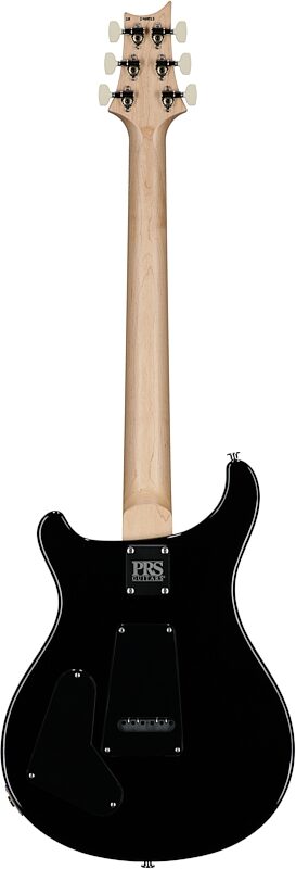 open zoom image for PRS Paul Reed Smith Swamp Ash Special Maple Electric Guitar (with Gig Bag), Black Doghair, Serial Number 0411822, Full Straight Back