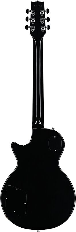 open zoom image for Heritage Standard II Collection H-150 P-90 Electric Guitar (with Case), Ebony, Serial Number 1251163, Full Straight Back