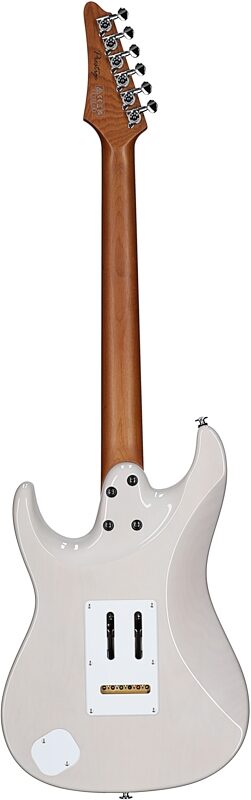 open zoom image for Ibanez AZ2204N Prestige Electric Guitar (with Case), Antique White Blonde, Serial Number 210002F2533083, Full Straight Back