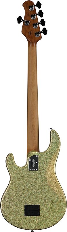 open zoom image for Ernie Ball Music Man StingRay 5 Special HH Electric Bass (with Case), Yellow Brick Road, Roasted Maple Fretboard, Serial Number K10307, Full Straight Back