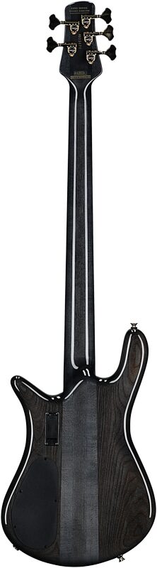 open zoom image for Spector Euro 5 Custom Bass Guitar (with Gig Bag), Natural Black Burst Gloss, Serial Number ]C121NB23672, Full Straight Back