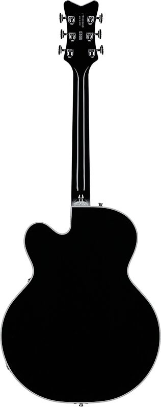 open zoom image for Gretsch Pro Collection Falcon Electric Guitar (with Case), Black, Serial Number JT25103493, Full Straight Back