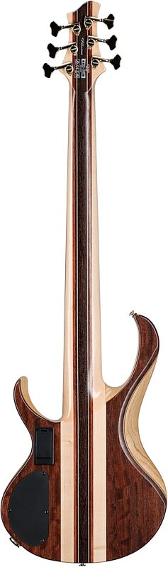 open zoom image for Ibanez BTB1836 Premium Electric Bass, 6-String (with Gig Bag), Natural Shadow, Serial Number I251111450, Full Straight Back