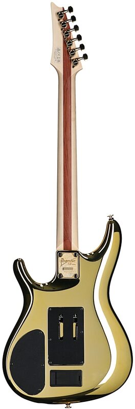 open zoom image for Ibanez JS1GD Joe Satriani Signature Electric Guitar (with Case), Goldboy, Serial Number 210001F2527148, Full Straight Back