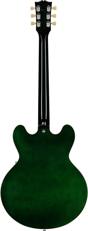 open zoom image for Gibson ES-335 Electric Guitar (with Case), Spearmint, Serial Number 200860160, Full Straight Back