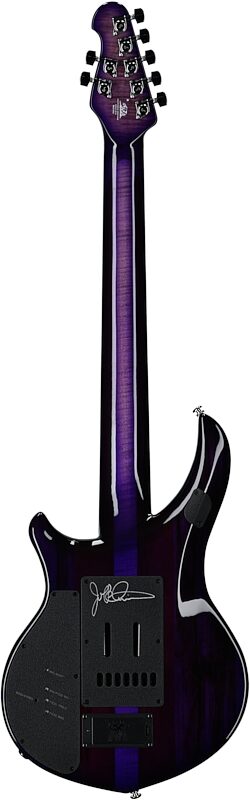 open zoom image for Ernie Ball Music Man Majesty 7 Electric Guitar, 7-String (with Case), Wolf's Bane, Serial Number M021945, Full Straight Back