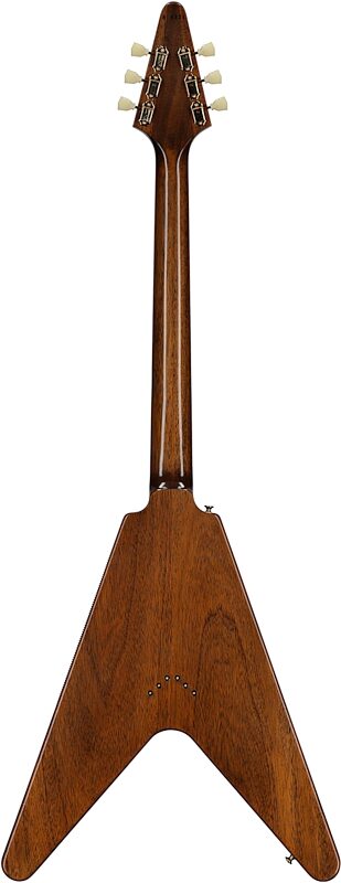 open zoom image for Gibson Custom Shop 1958 Mahogany Flying V Reissue Electric Guitar (with Case), New, Serial Number 86234, Full Straight Back