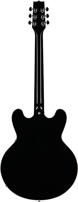 open zoom image for Heritage Standard H-535 Semi-Hollowbody Electric Guitar (with Case), Ebony, Serial Number 1260833, Full Straight Back