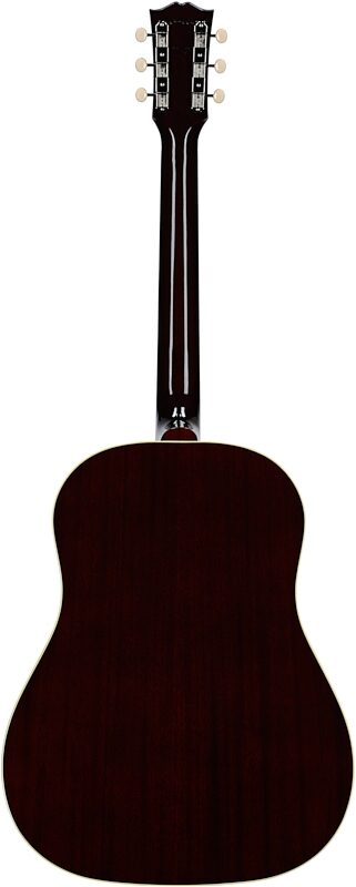 open zoom image for Gibson '50s J-45 Original Acoustic-Electric Guitar (with Case), Vintage Sunburst, Serial Number 20996048, Full Straight Back