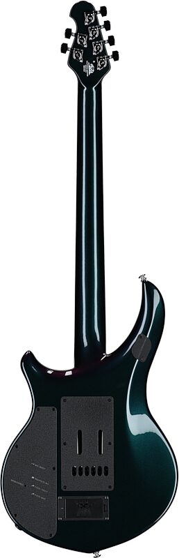 open zoom image for Ernie Ball Music Man Majesty 6 Premium Select Electric Guitar, Mystic Dream, Chrome Hardware, Serial Number M021837, Full Straight Back