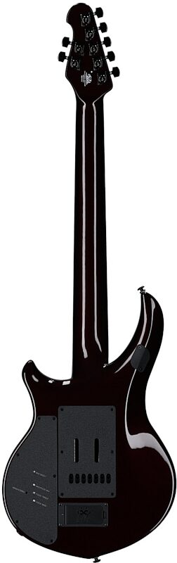 open zoom image for Ernie Ball Music Man Majesty 7 Premium Select Electric Guitar, 7-String, Carnelian Red, Black Hardware, Serial Number M021616, Full Straight Back