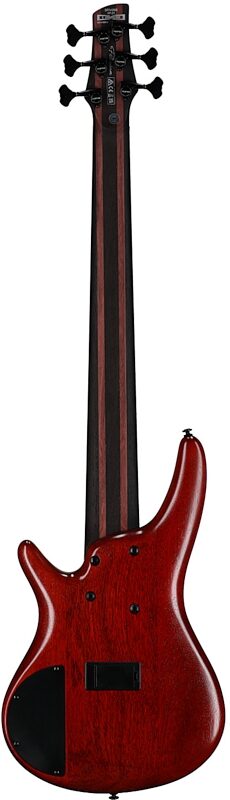 open zoom image for Ibanez SR1426 Premium Bass, 6-String (with Gig Bag), Caribbean Green, Serial Number 250200398, Full Straight Back