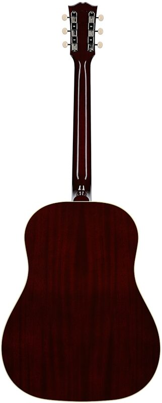 open zoom image for Gibson '60s J-45 Original Acoustic Guitar (with Case), Wine Red, Serial Number 23175263, Full Straight Back