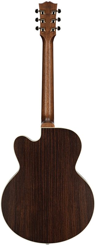 open zoom image for Gibson Parlor Rosewood EC Acoustic-Electric Guitar (with Case), Rosewood Burst, Serial Number 20576024, Full Straight Back