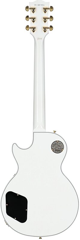 open zoom image for Gibson Les Paul Custom Electric Guitar (with Case), Alpine White, Serial Number CS601004, Full Straight Back