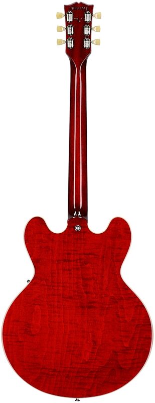 open zoom image for Gibson ES-335 Figured Electric Guitar (with Case), Sixties Cherry, Serial Number 210660056, Full Straight Back