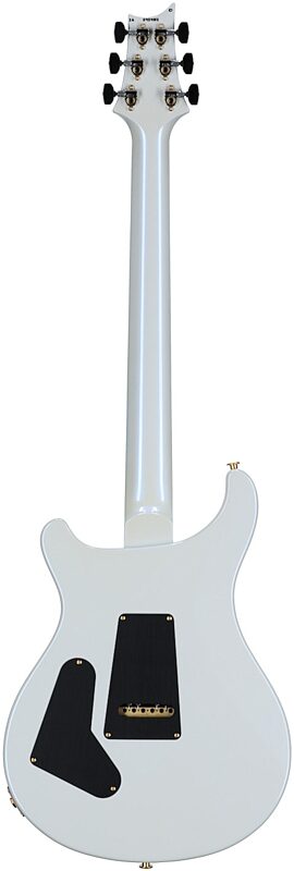 open zoom image for PRS Paul Reed Smith Custom 24-08 10-Top Pattern Thin Electric Guitar (with Case), River Blue Pearl, Serial Number 0424152, Full Straight Back