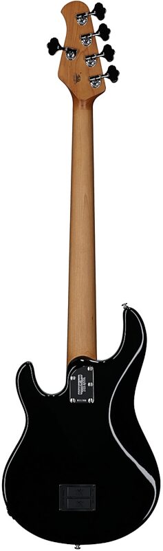 open zoom image for Ernie Ball Music Man StingRay 5 Special Electric Bass, 5-String (with Case), Black, Maple Fretboard, Serial Number K11788, Full Straight Back