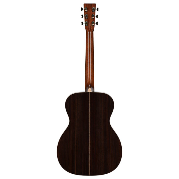 open zoom image for Martin OM-28 Modern Deluxe Orchestra Acoustic Guitar (with Case), New, Serial Number M3053643, Full Straight Back
