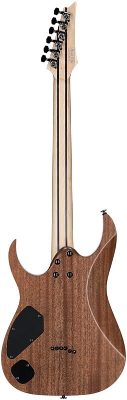 open zoom image for Ibanez RGR5221R Prestige Electric Guitar (with Case), Transparent Fluorescent Orange, Serial Number 210001F2606484, Full Straight Back