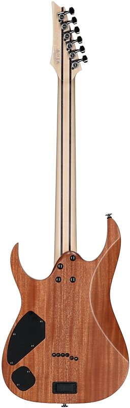 open zoom image for Ibanez RG5121R Prestige Electric Guitar (with Case), Dark Tide Blue Flat, Serial Number 210001F2612551, Full Straight Back
