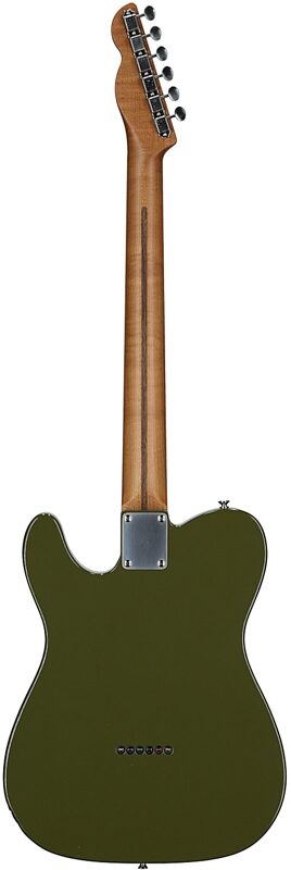 open zoom image for LsL Era Series Tbone HP90 Electric Guitar, Olive, Serial Number 8804, Full Straight Back