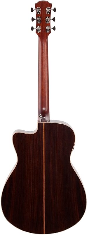 open zoom image for Yamaha AC5R Concert Acoustic-Electric Guitar (with Case), Vintage Natural, Full Straight Back