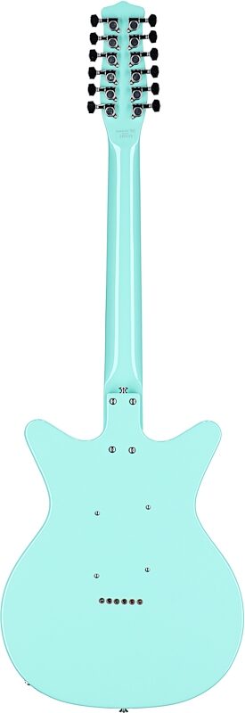 open zoom image for Danelectro 59 Vintage 12-String Electric Guitar, Dark Aqua, Full Straight Back