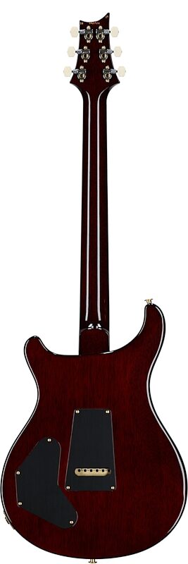 open zoom image for PRS Paul Reed Smith DGT Semi-Hollowbody Birds 10 Top Electric Guitar, Dark Cherry Sunburst, Full Straight Back