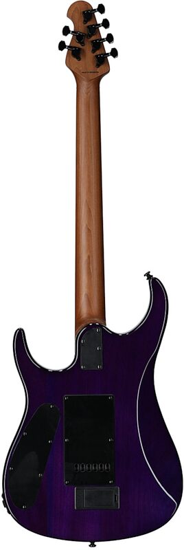 open zoom image for Sterling by Music Man JP150 DiMarzio Guitar, Purple Nebula, Ebony Fretboard, Full Straight Back