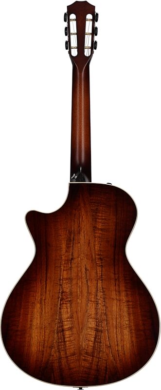 open zoom image for Taylor K22ce 12-Fret V-Class Grand Concert Acoustic-Electric Guitar (with Case), New, Full Straight Back