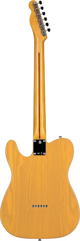 open zoom image for Fender American Vintage II 1951 Telecaster Electric Guitar, Maple Fingerboard (with Case), Butterscotch Blonde, Open Box (Very Good), Full Straight Back