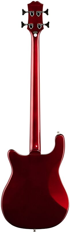 open zoom image for Epiphone Embassy Pro Electric Bass, Sparkling Burgundy, Full Straight Back