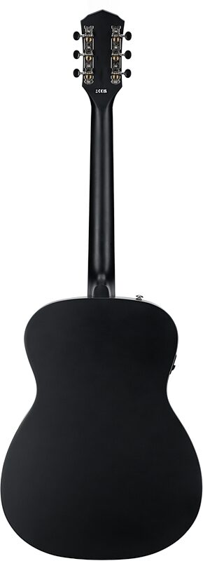 open zoom image for Fender Tim Armstrong Hellcat Acoustic-Electric Guitar, Checkerboard, Full Straight Back