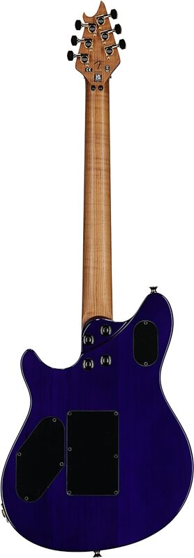 open zoom image for EVH Eddie Van Halen Wolfgang Special Quilted Maple Electric Guitar, Purple Burst, Full Straight Back