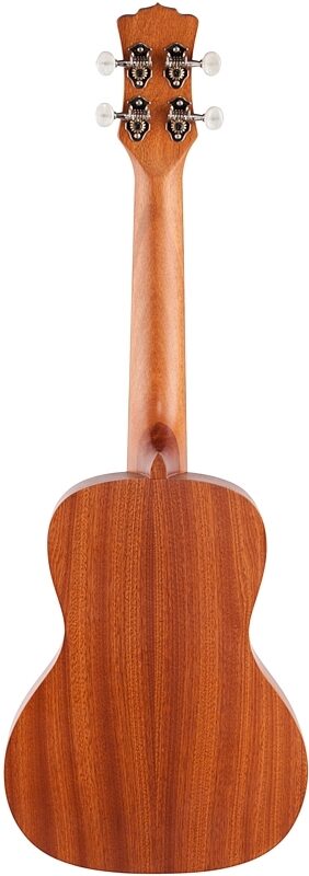 open zoom image for Luna Ukulele Tattoo Concert Ukulele (with Gig Bag), Spruce, Full Straight Back