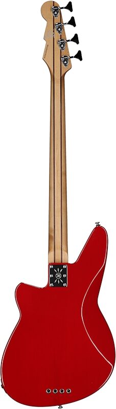 open zoom image for Reverend Decision Electric Bass, Metallic Cherry, Full Straight Back