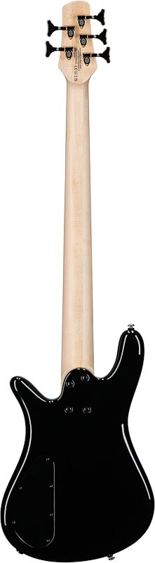 open zoom image for Spector Icon NS-5 Bolt-On Electric Bass, Black Gloss, Full Straight Back