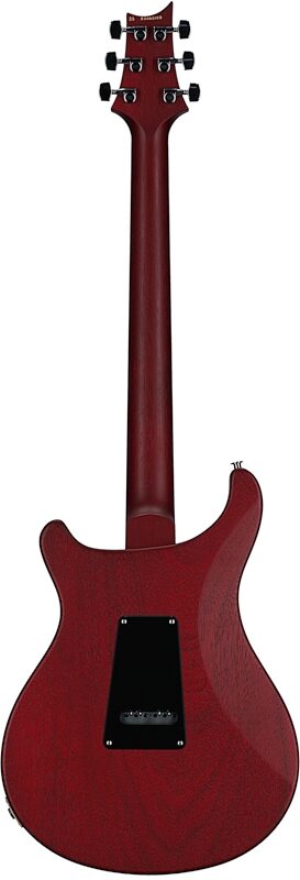 open zoom image for PRS Paul Reed Smith S2 Standard 24 Satin Pattern Thin Electric Guitar (with Gig Bag), Vintage Cherry, Full Straight Back