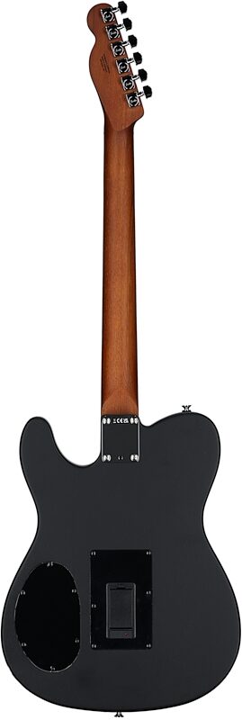 open zoom image for Fender Acoustasonic Standard Telecaster Acoustic-Electric Guitar, Black, Full Straight Back