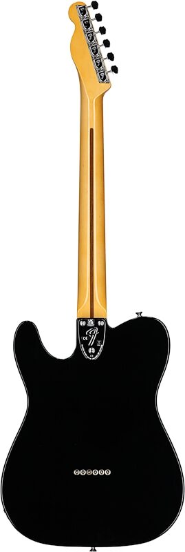 open zoom image for Fender American Vintage II 1977 Telecaster Custom Electric Guitar, Maple Fingerboard (with Case), Black, Full Straight Back