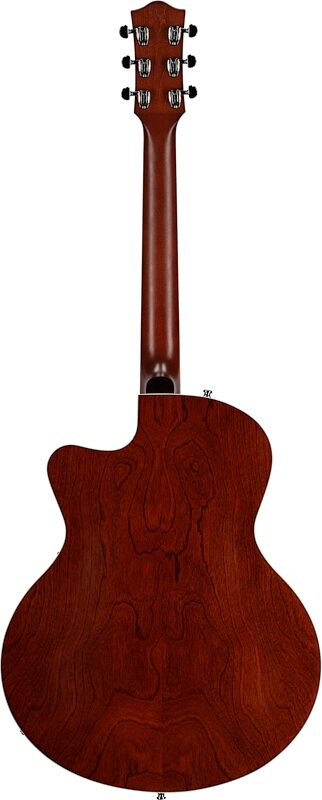 open zoom image for Godin 5th Avenue Kingpin Archtop Electric Guitar, Cognac Burst, Full Straight Back