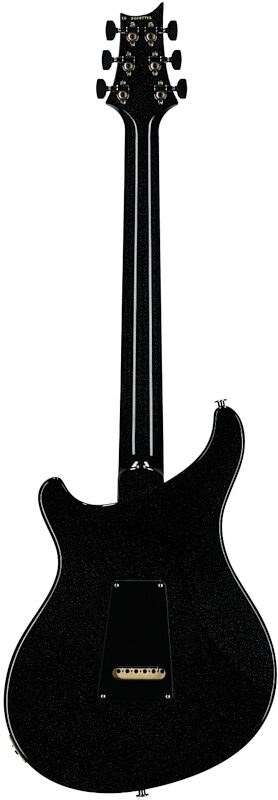 open zoom image for PRS Paul Reed Smith S2 Vela HHT Tremolo Electric Guitar (with Gig Bag), Black Rainbow Holoflake, Full Straight Back