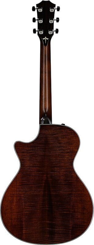 open zoom image for Taylor 612ce V Class Grand Concert Acoustic-Electric Guitar, with Case, New, Full Straight Back