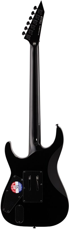 open zoom image for ESP LTD KH-602 Kirk Hammett Signature Electric Guitar (with Case), Black, Full Straight Back