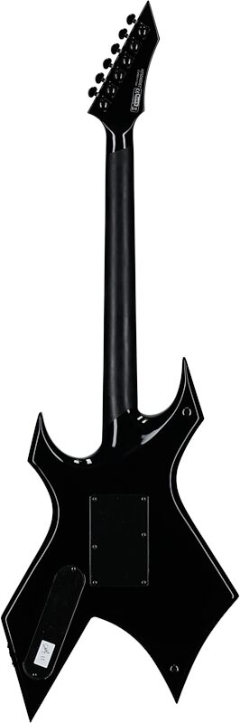 open zoom image for B.C. Rich Warlock Legacy Floyd Rose Electric Guitar, Black, Full Straight Back